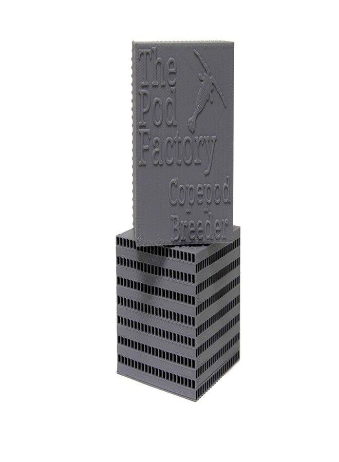 Aqua Algae The Pod Factory - Copepod Hotel Motel, 3D Printed (Gray) - Image 1